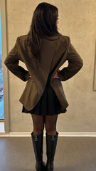 Vila Split Back Oversized Blazer