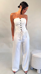 Ivory Marina Corset top